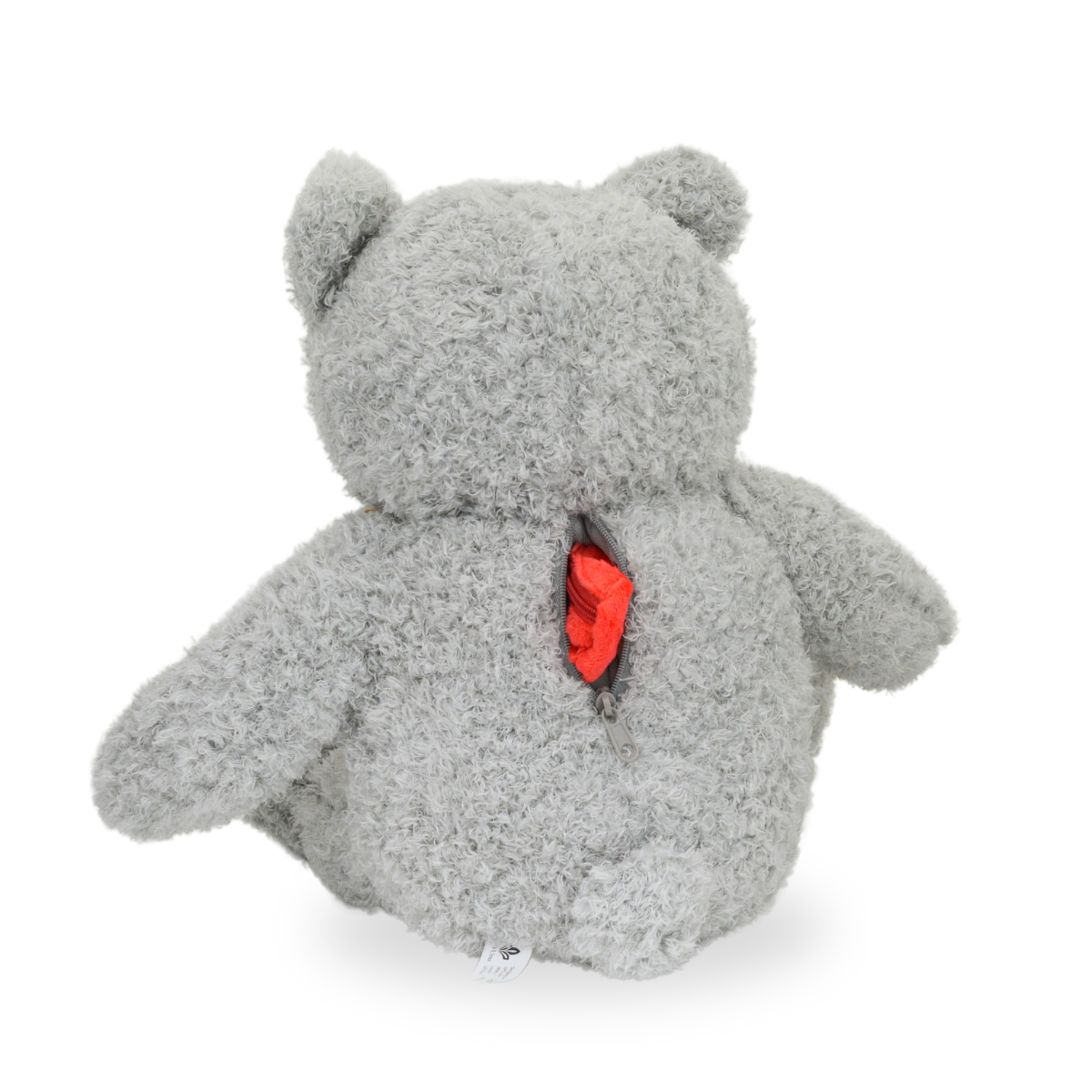 Loving Teddy Bear Gray Keepsake Urn