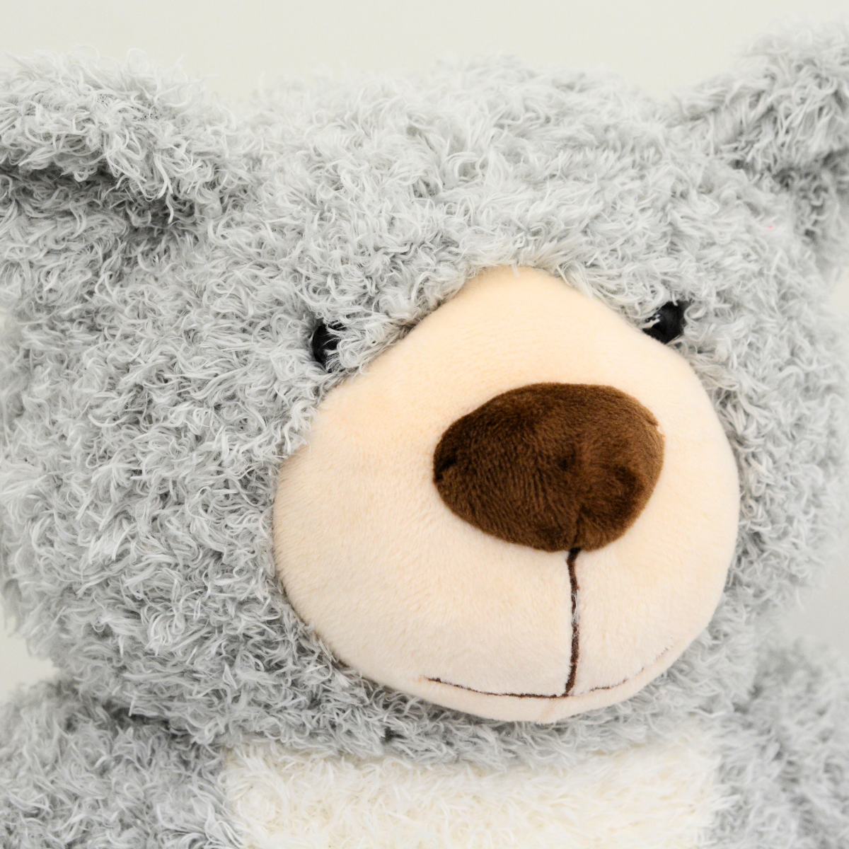 Loving Teddy Bear Gray Keepsake Urn